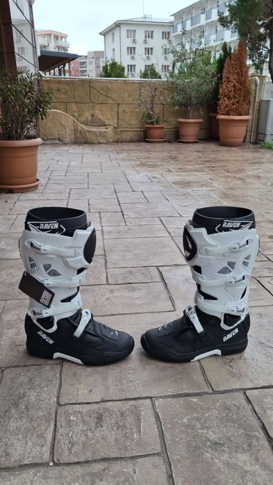 Мотоботи шарнірні Raven мото боти ендуро kovi geon kayo  эндуро боты