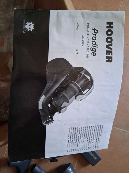 Aspirador hoover prodige avariado