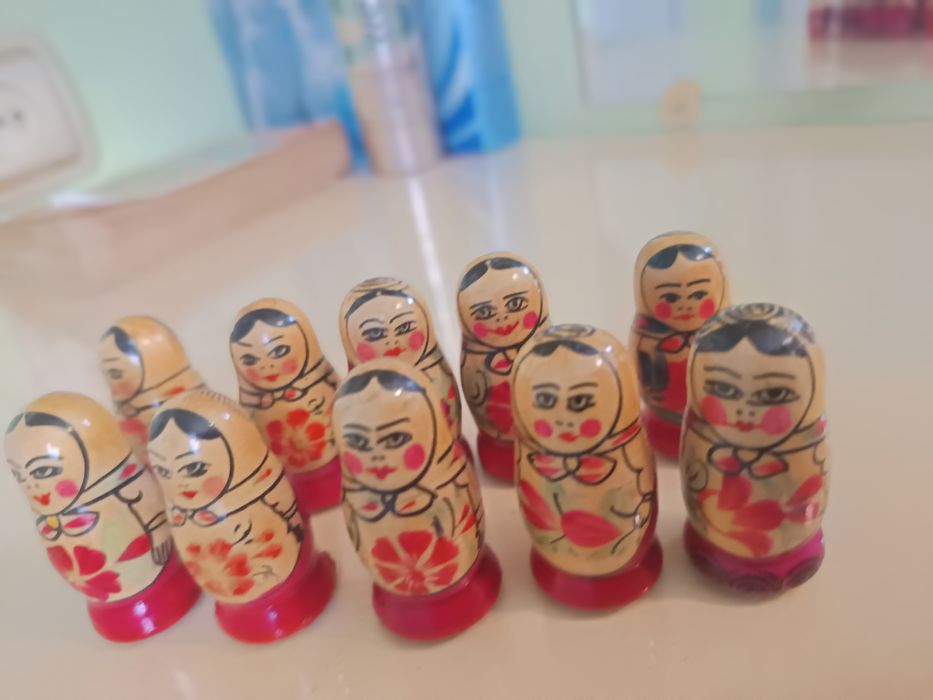 Матрёшки. Времен СССР. 1977 -1978 год