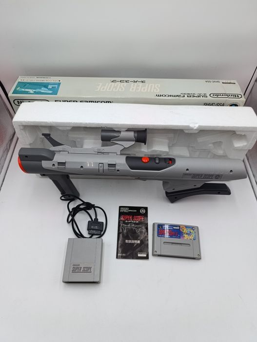 Nintendo Super Famicom SNES Bazooka Super Scope.