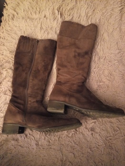 Damskie buty ze skóry naturalnej
