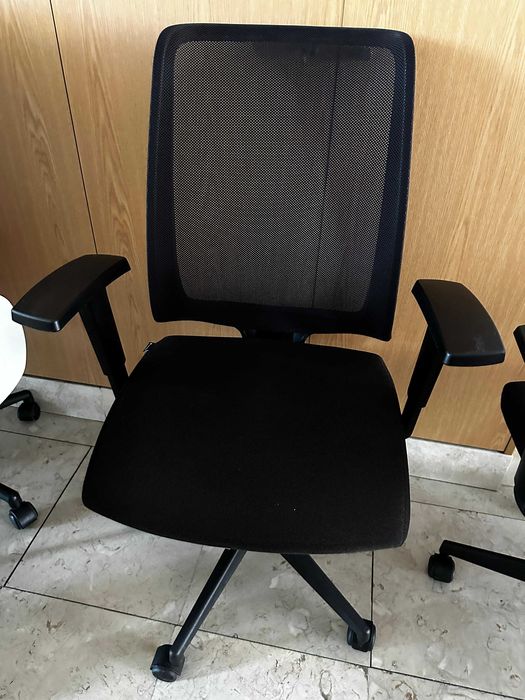 Cadeiras de escritório pretas (SIDIZ) Guialmi / fluxograma