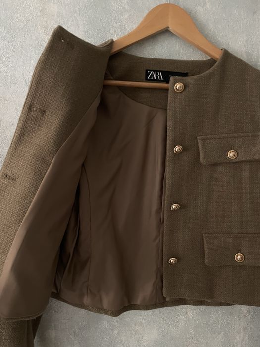 Жакет твідовий Zara M. Піджак, верхній одяг Marsego