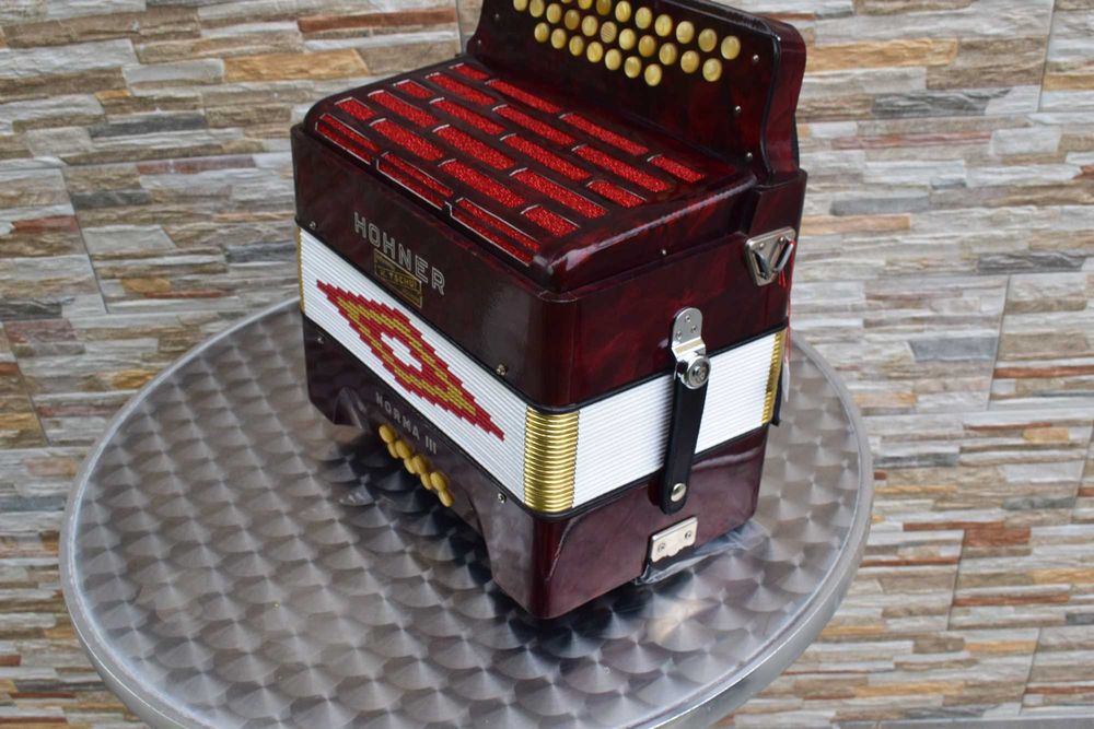Concertina Hohner 3 Voz. Fa La Re