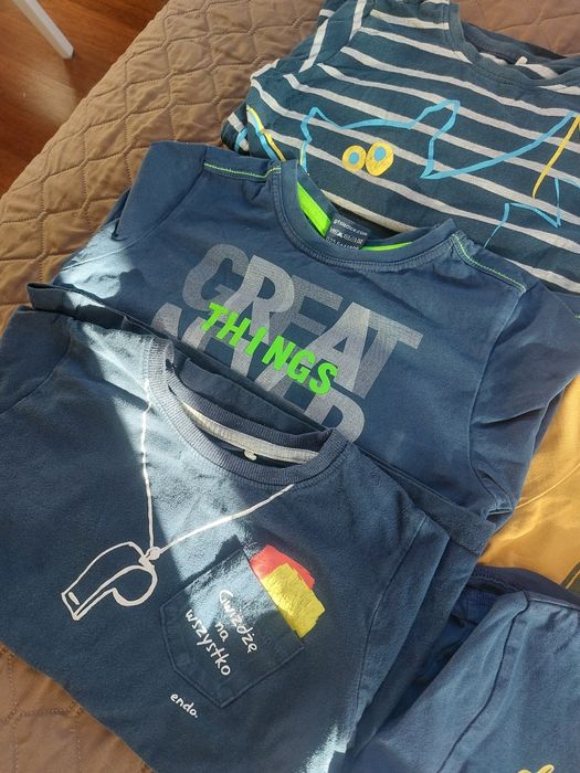 Zestaw ubrań bluzki spodnie coccodrillo endo GT inne 8 9 lat 128