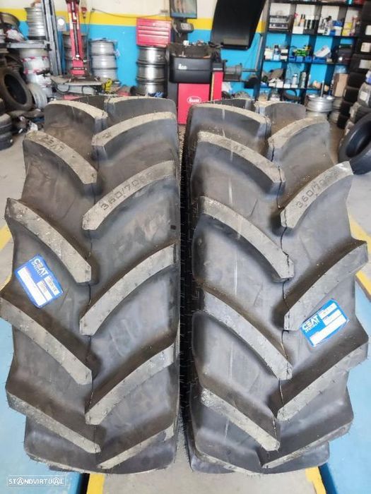 2 pneus novos 360-70r24 ceat - oferta dos portes