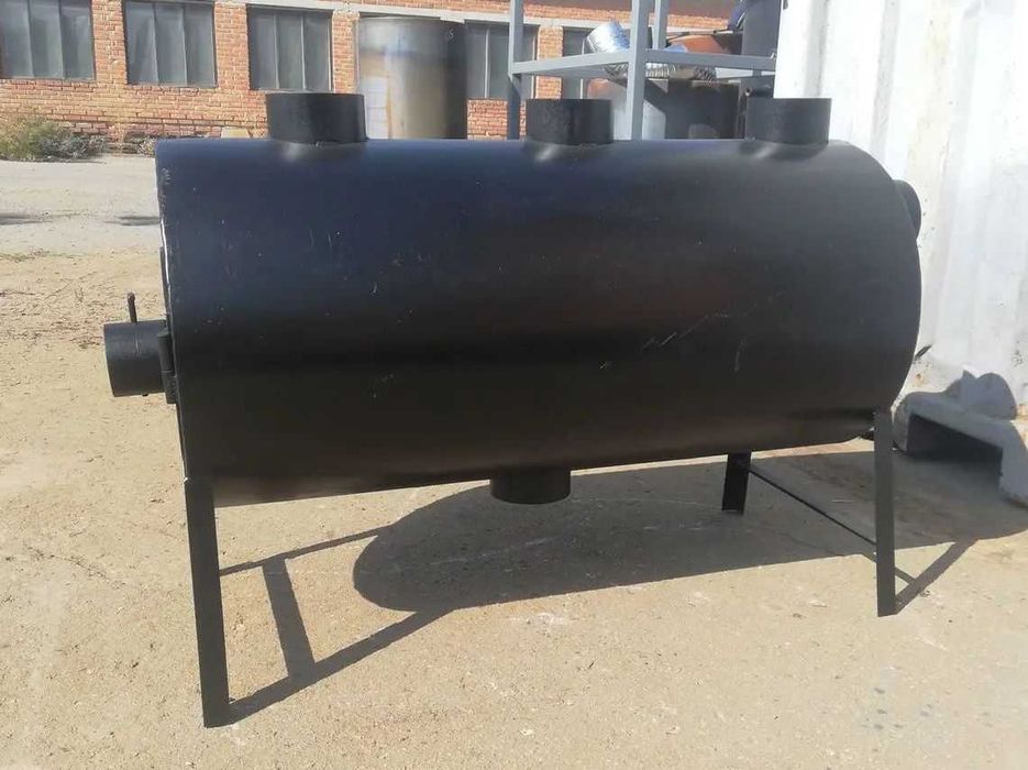 • 260 м2! ОБДУВ! 5мм! Буржуйка Теплогенератор Печь Булерьян (Булер'ян)