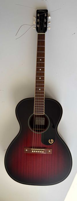 Gitara akustyczna Gretsch Jim Dandy Concert + stroik Korg TM70T, i inne dodatki