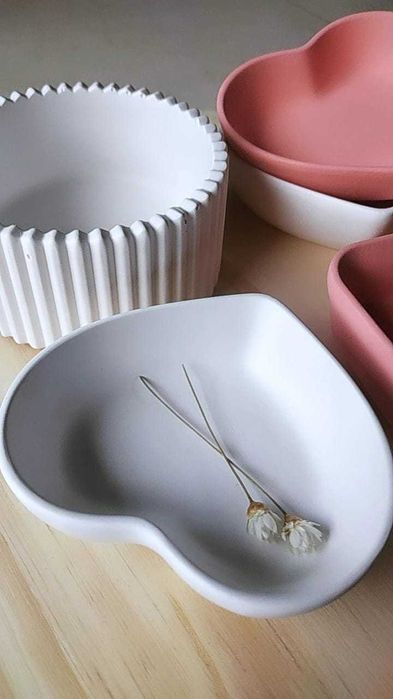 Coração mini expositor de jóias