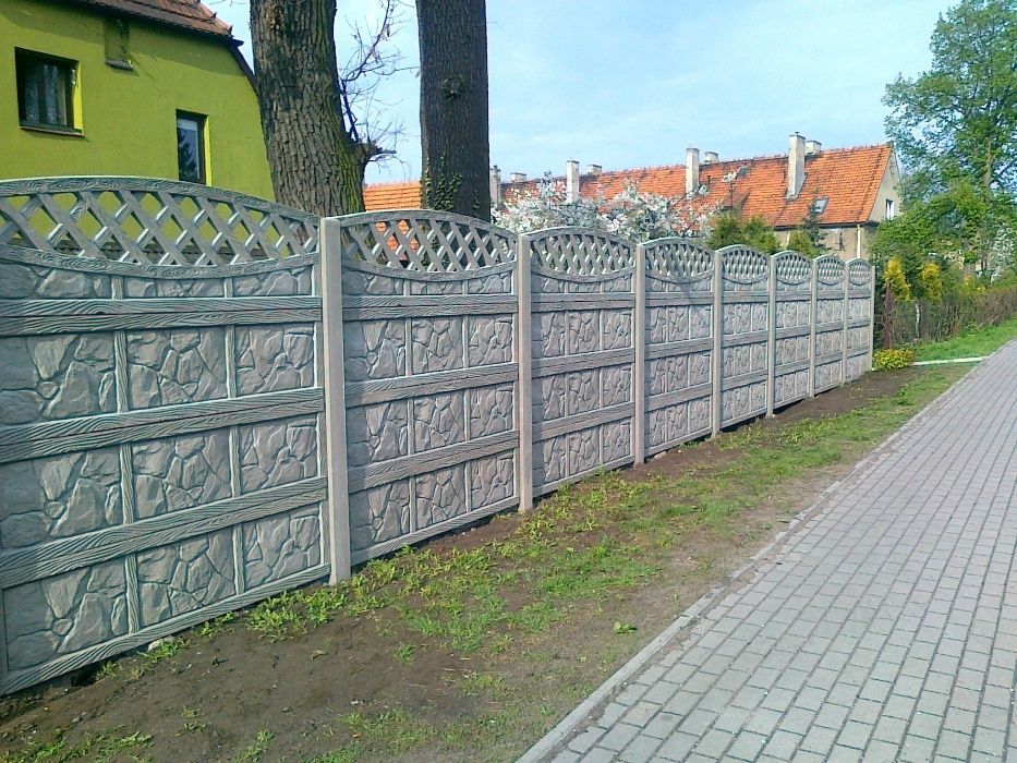 Ogrodzenia betonowe płoty Gniezno Wysoka jakość 285 zł