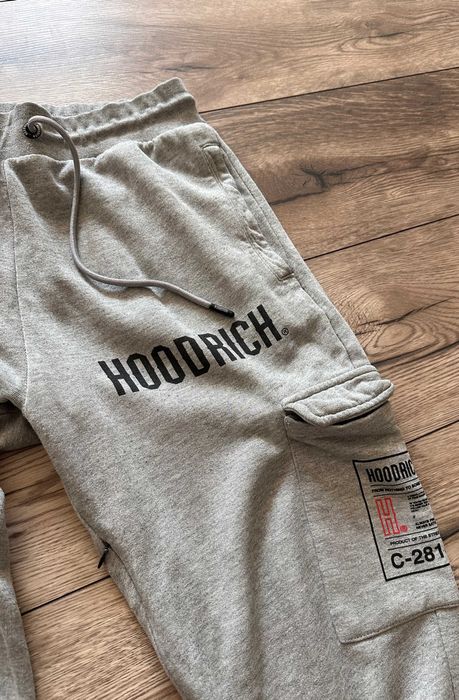 Spodnie dresowe HOODRICH męskie dresy bawełniane r. M