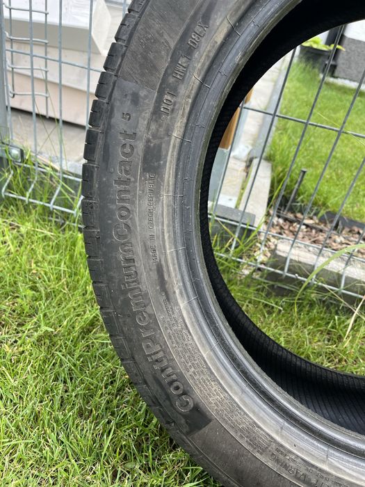 Opony Continental ContiPremiumContact 5 bardzo dobry stan