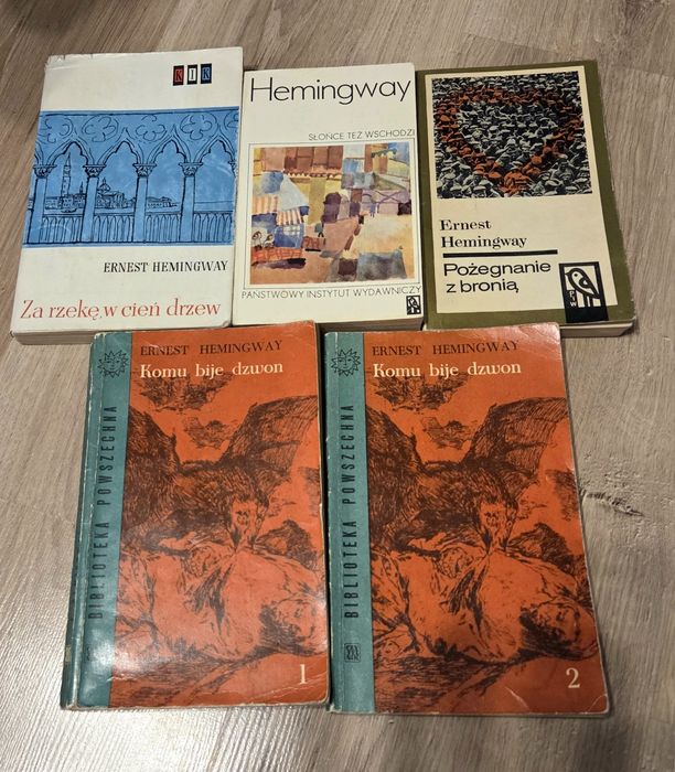 Ernest Hemingway 4 książki