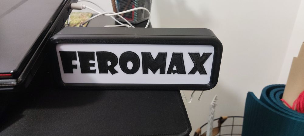 Caixa led com comando