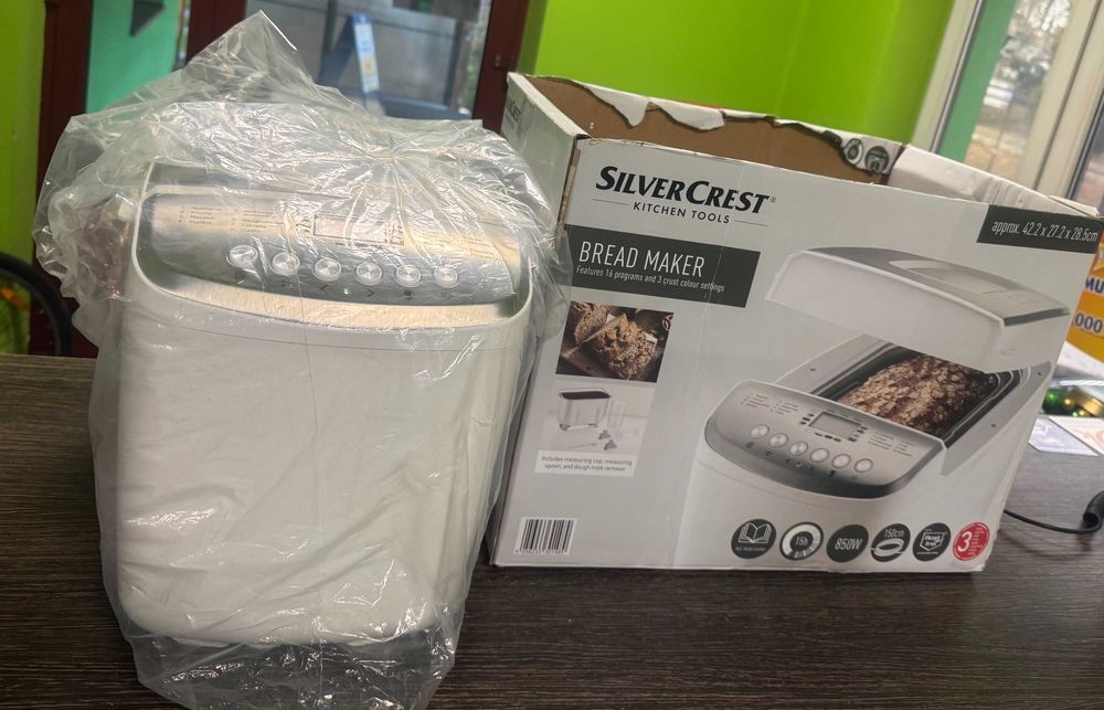 Nowy Automat do pieczenia chleba SilverCrest 337874 Polecam