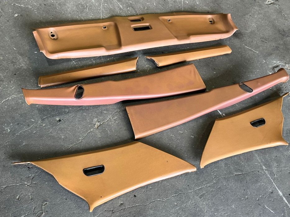 Conjunto pilares Teto Mercedes W123