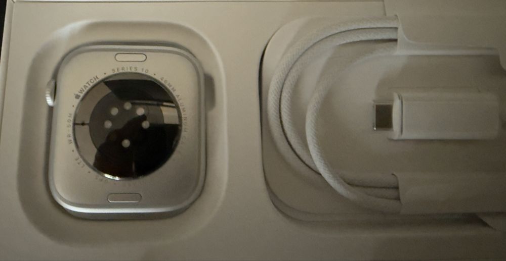 Apple Watch Series 10 Cellular 46 mm, jak nowy, gwarancja, komplet