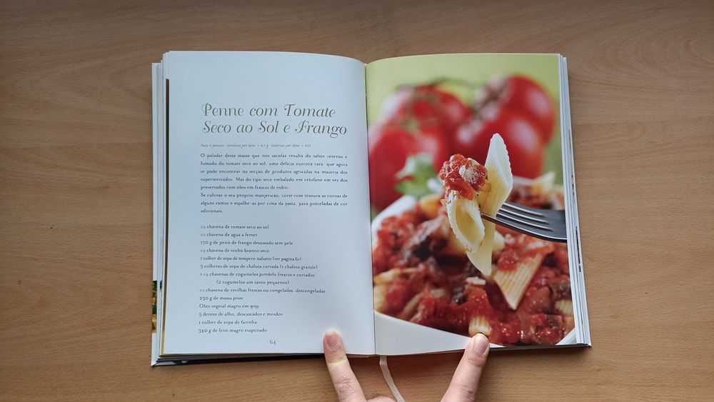 Livro "Oprah: As Receitas Favoritas" de Rosie Daley