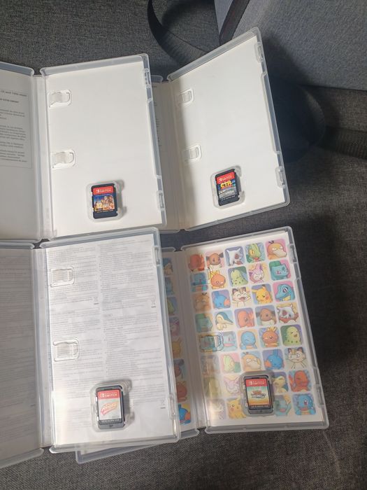 ZESTAW Nintendo Switch, Ring Fit Adventure, gry, walizka, pad pro