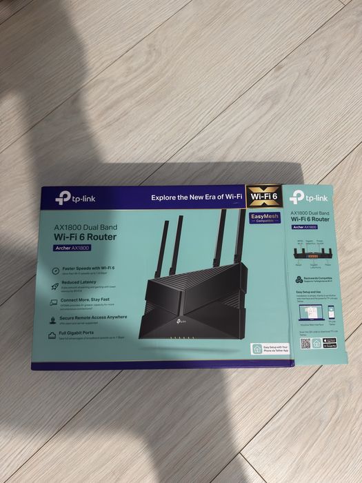 Router tp-link archer ax23 wifi 6 w idelanym stanie