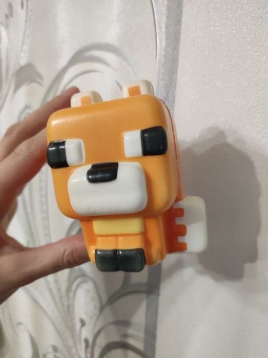 Лис из Майнкрафт, 9 см