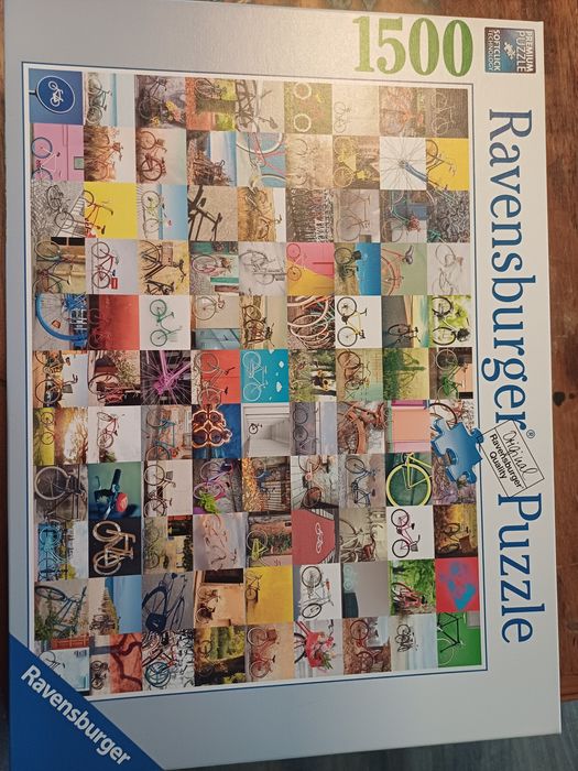 Puzzle Ravensburger 1500 el. - Rowery