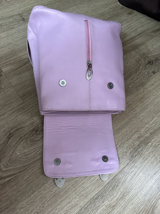 Шкіряний рюкзак