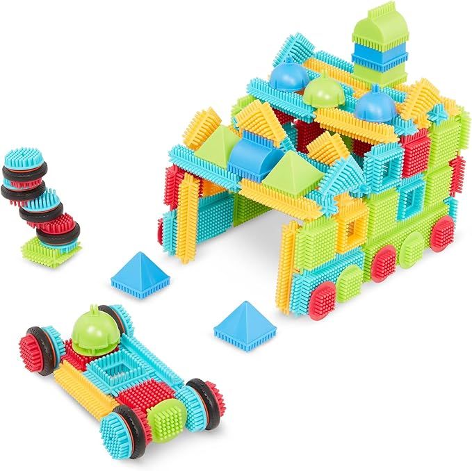 Au Sycomore BR3114Z Bristle Blocks, 112 cz. Basic Builder Box od 2lat