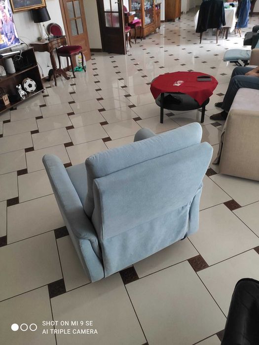 Kanapa z funkcją spania + 2 fotele rozkładane