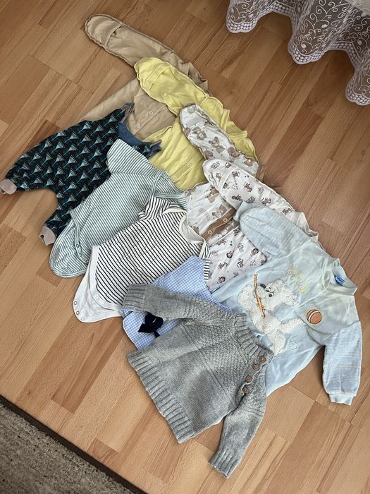 Речі для найменших від 0 до 3 місяців