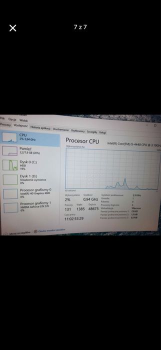 Komputer Stacjonarny GTX 750TI 2GB i5 4440 12Ram DDR3 1TB HDD