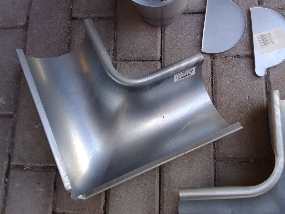 Kształtki rynnowe nowe tanio