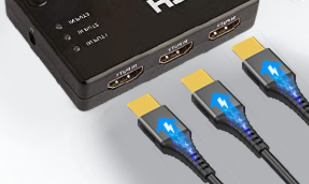 Przełącznik switch 3x HDMI + pilot