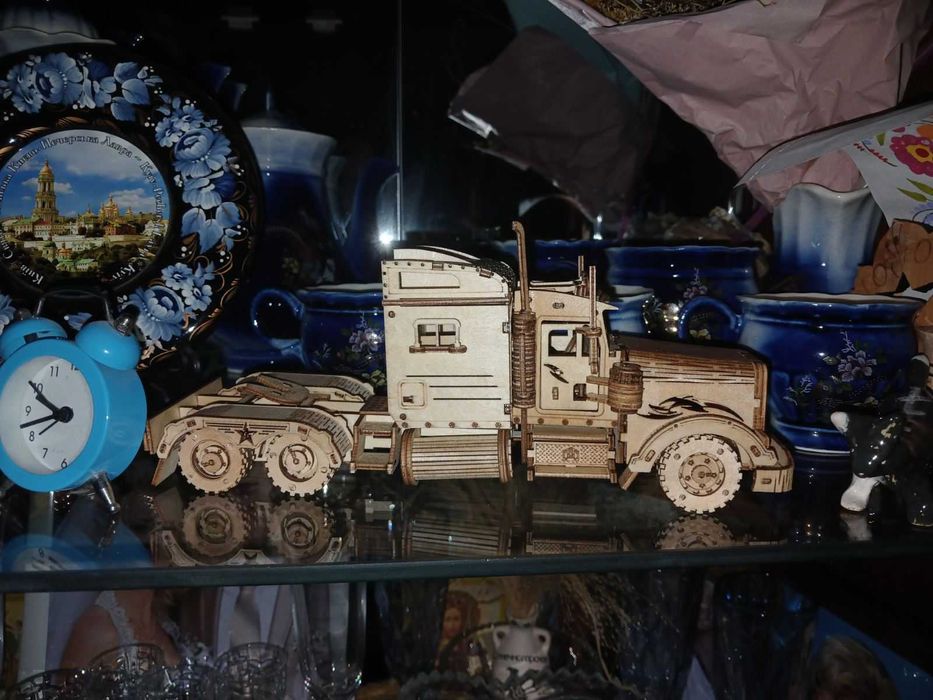 3д пазли конструктор дерев'яний