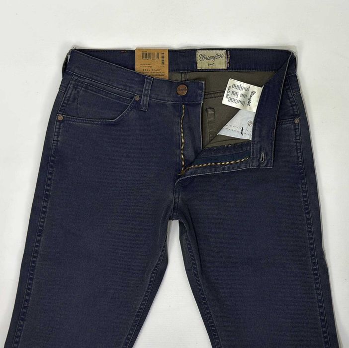 Spodnie męskie Wrangler Greensboro Navy Washed W30 L34