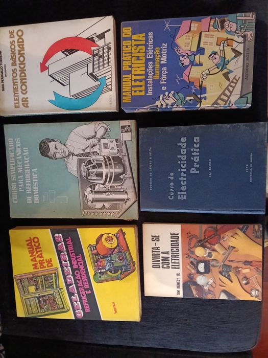 Livros técnicos sobre Electrónica pagamento em numerário zona Lisboa