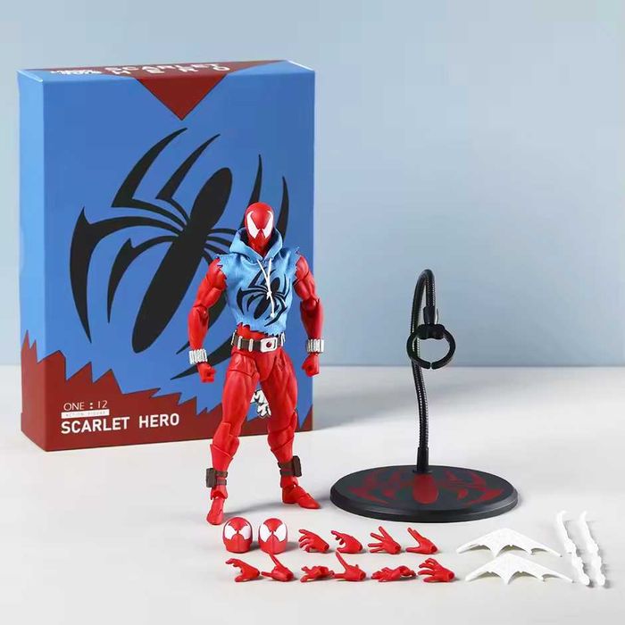 Фигурка человек паук людина павук Scarlet Mess SpiderMan Бен Райли Ben