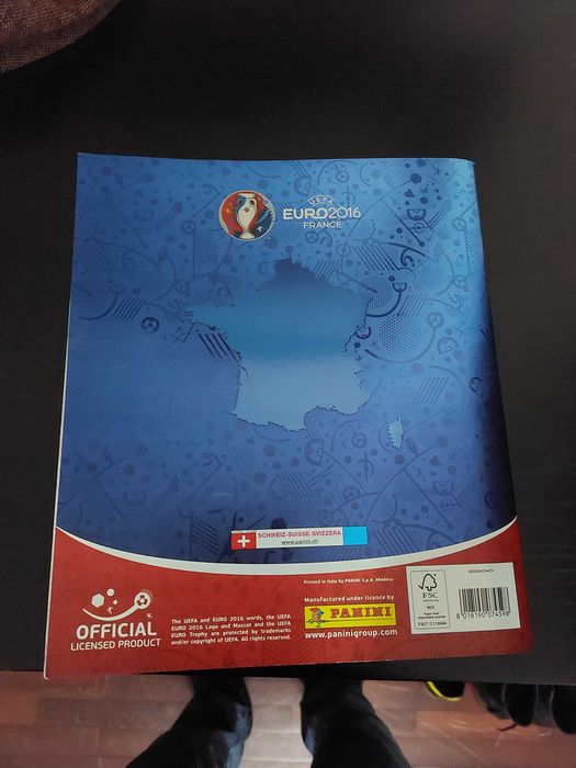 Uefa Euro 2016 França - cromos panini