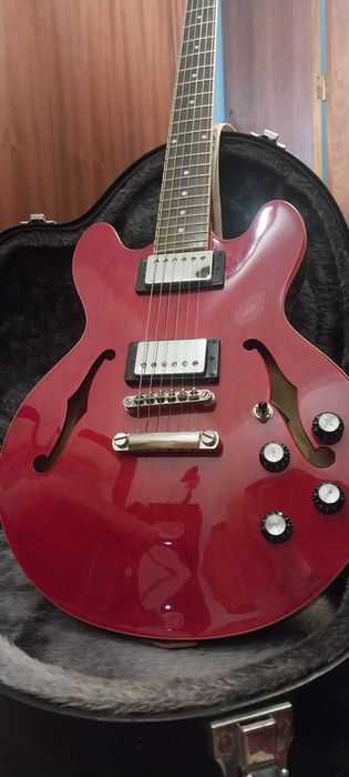 Guitarra Epiphone ES-339 PRO Cherry + Hard Case - (Split Coil)