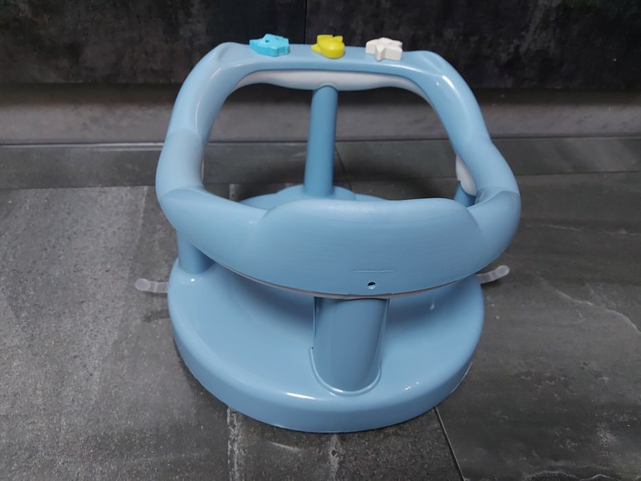 Niebieskie krzesełko do kąpieli Thermobaby Aquababy.