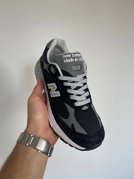Кросівки Чоловічі New Balance 993 ‘Black White Grey’ 40-45 Топ