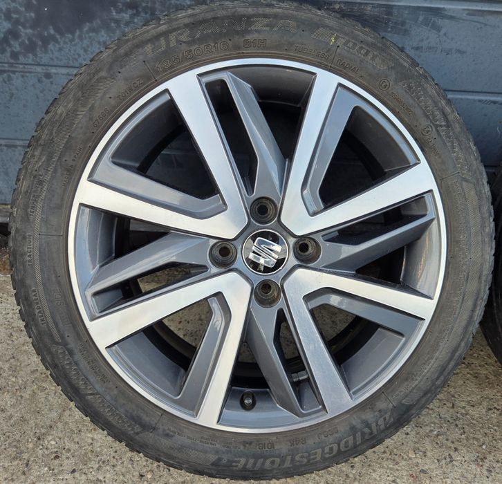 Felgi z oponami Seat Mii VW Up Skoda Citigo 6x16 ET43 4x100