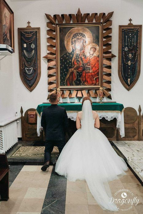 Suknia ślubna księżniczka
