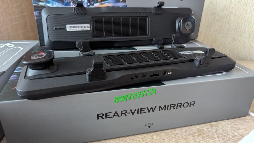 12* 4K зеркало відеореєстратор android зеркало видеорегистратор WiFi