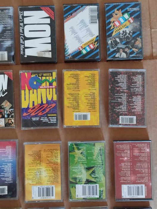 Várias Cassetes Antigas Internacionais