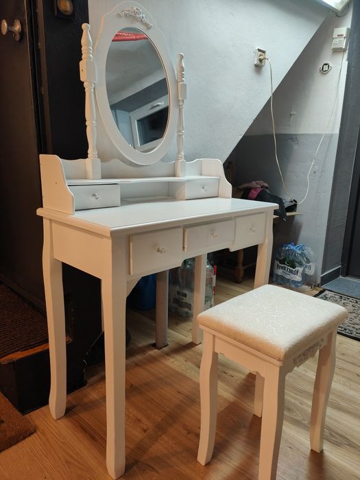 Toaletka z lustrem Songmics