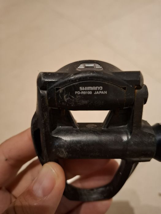 Pedais carbono Dura-Ace R9100
