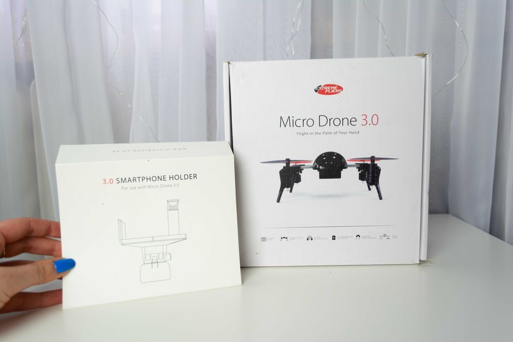 Micro Dron 3.0 + uchwyt na telefon