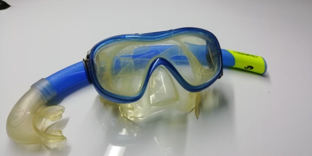 Óculos e tubo de mergulho TRIBORD