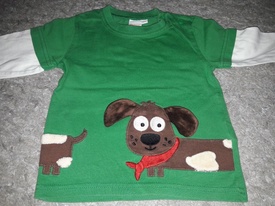 Bluzki dla chłopca 9-12 mies.